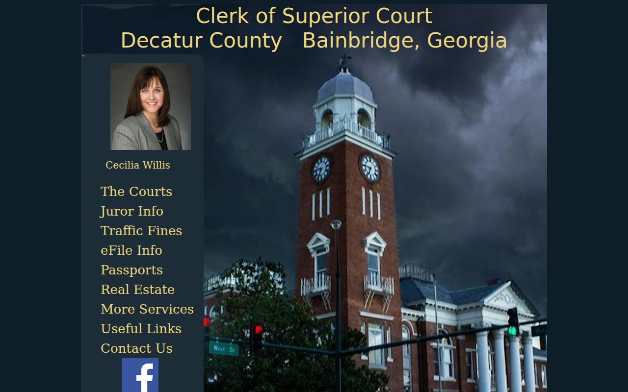Decatur County warrant records and clerk responsibilities